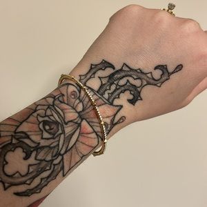 Gold & Diamond Bangle